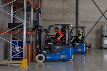 Opleiding heftruck rijbewijs bij UVA Rijschool dankzij tweedehands heftrucks