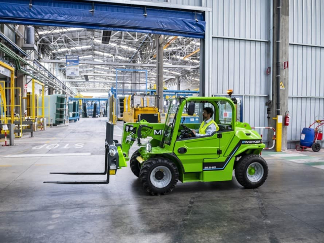 Merlo eWorker elektrische verreiker industrie