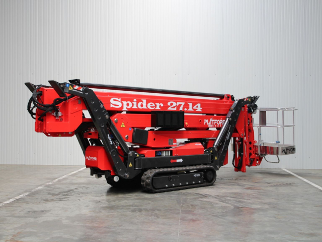Tweedehands Spinhoogwerkers PLATFORM BASKET SPIDER 27.14